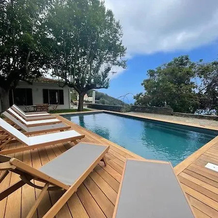 Villa Prestige Avec Piscine - Dans Les Hauteurs De Bastia (Corsica)